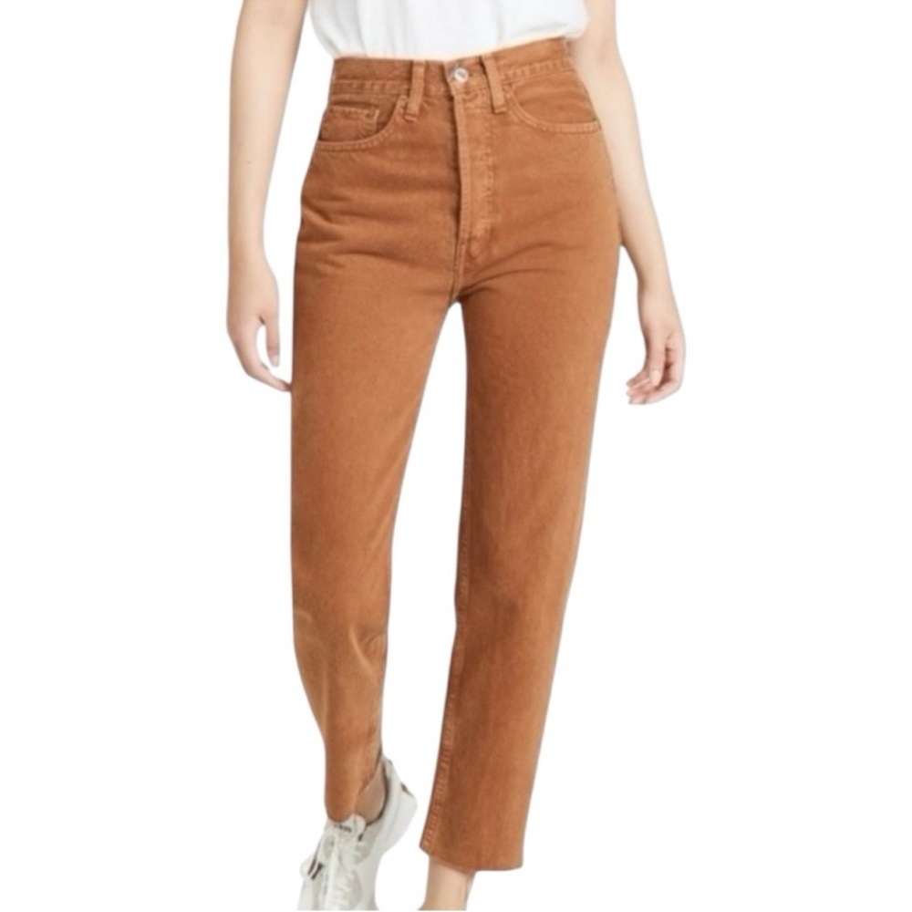 RE/DONE - Comfort Stretch 70s Straight in Terracotta SZ 26